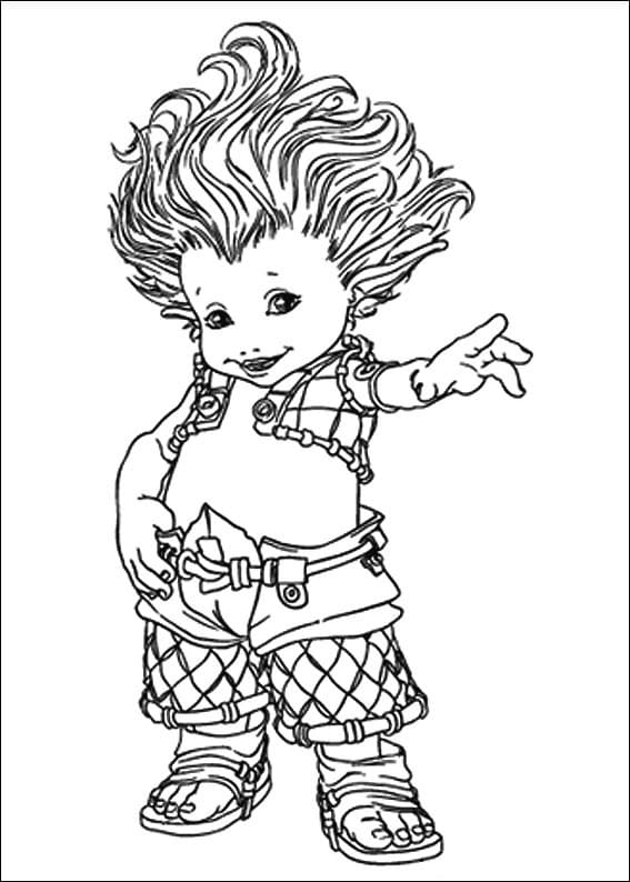 ぬりえページ: Arthurとthe Minimoys (アニメーション映画) #199670 - 無料の印刷可能なぬりえページ