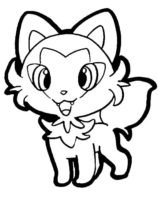 ぬりえページ: Poussacha (アニメキャラクター) #181577 - 無料の印刷可能なぬりえページ