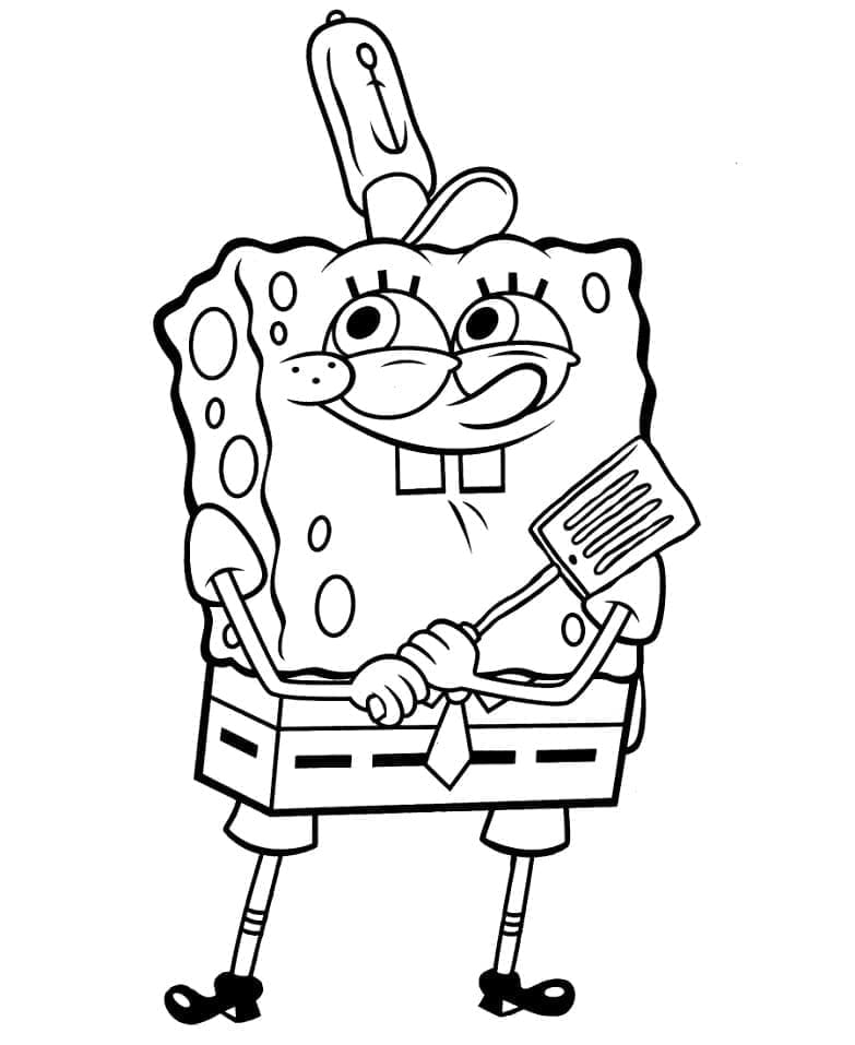 ぬりえページ: SpongeBob SquarePants (アニメとアニメーション番組) #195126 - 無料の印刷可能なぬりえページ