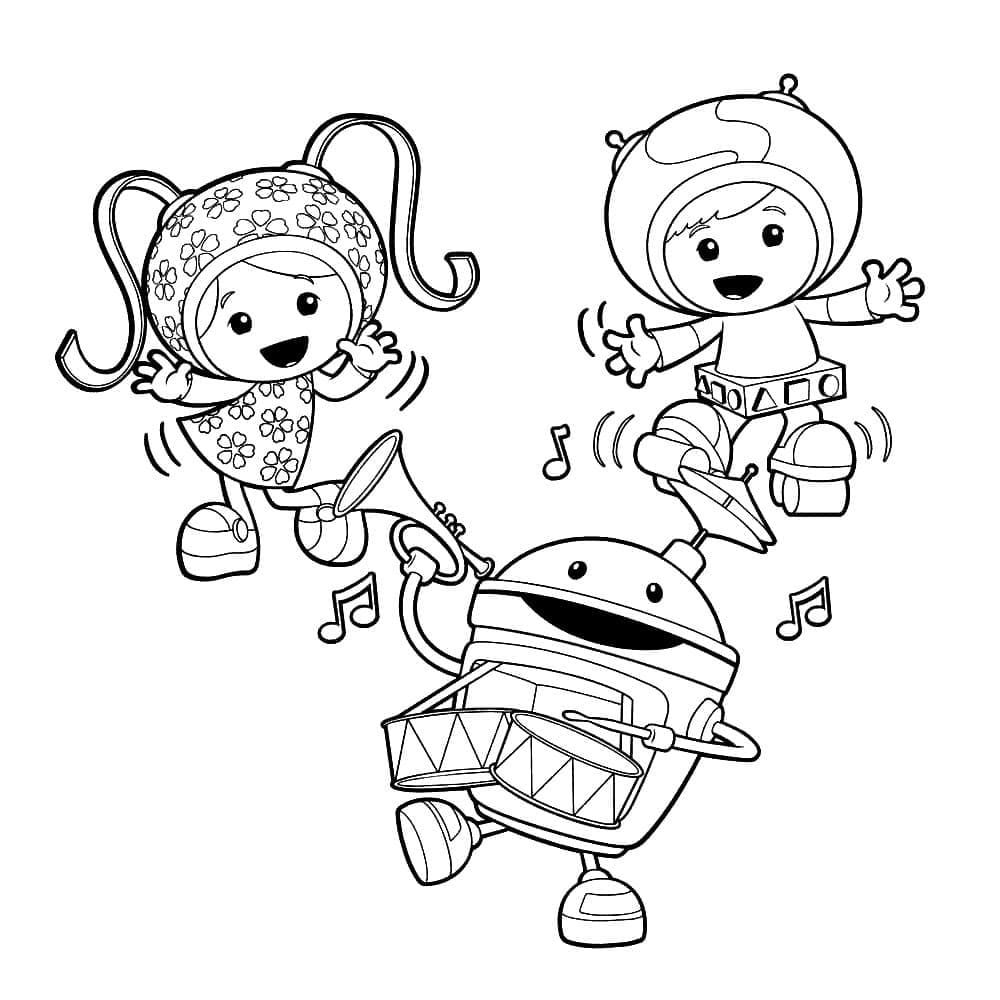ぬりえページ: Team Umizoomi (アニメとアニメーション番組) #195689 - 無料の印刷可能なぬりえページ