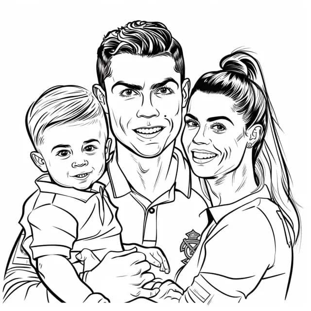 ぬりえページ: Cristiano Ronaldo (有名人) #217374 - 無料の印刷可能なぬりえページ