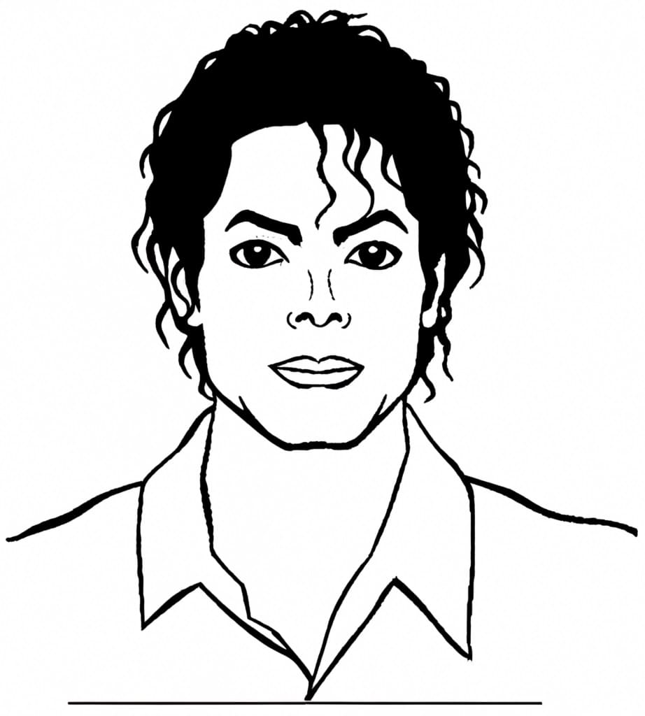 ぬりえページ: Michael Jackson (有名人) #212386 - 無料の印刷可能なぬりえページ