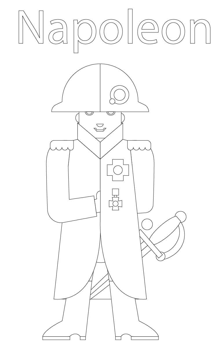 ぬりえページ: Napoleon Bonaparte (有名人) #174704 - 無料の印刷可能なぬりえページ