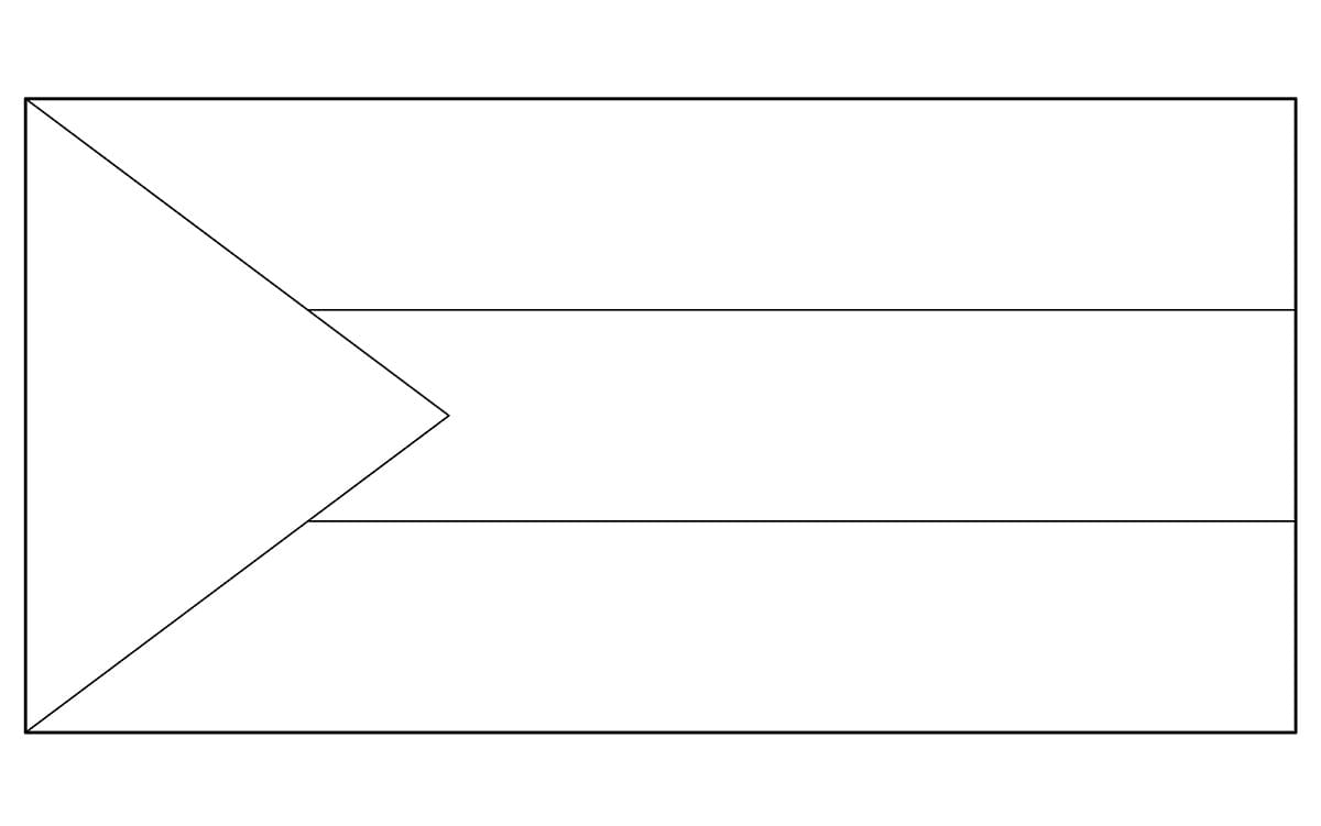 ぬりえページ: 旗 (地理と場所) #210707 - 無料の印刷可能なぬりえページ