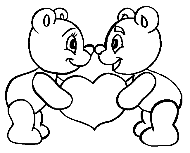 ぬりえページ: バレンタインデー (祝日とお祝い) #54274 - 無料の印刷可能なぬりえページ