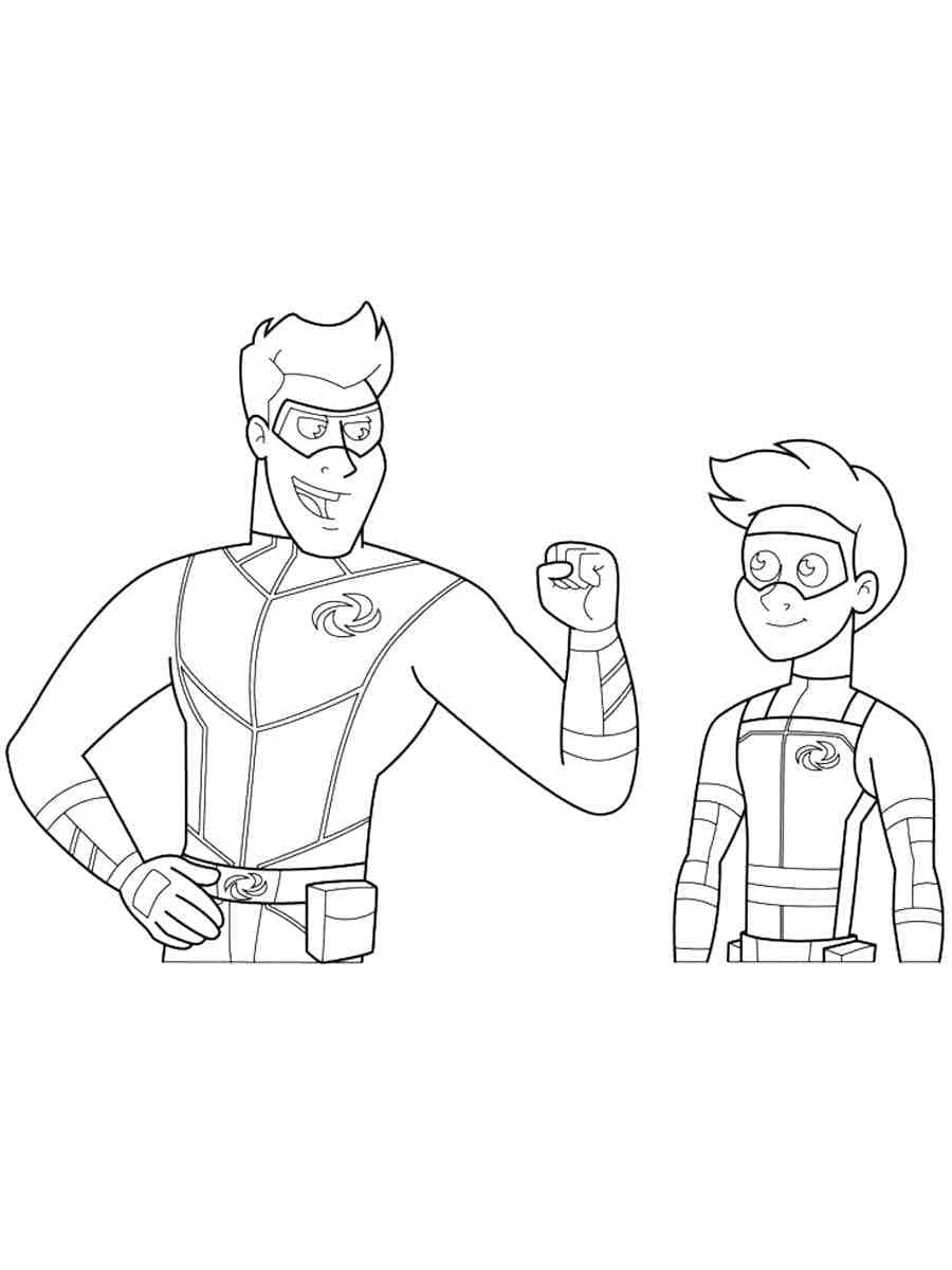 ぬりえページ: ヘンリー・デンジャー (映画とテレビ番組) #188405 - 無料の印刷可能なぬりえページ