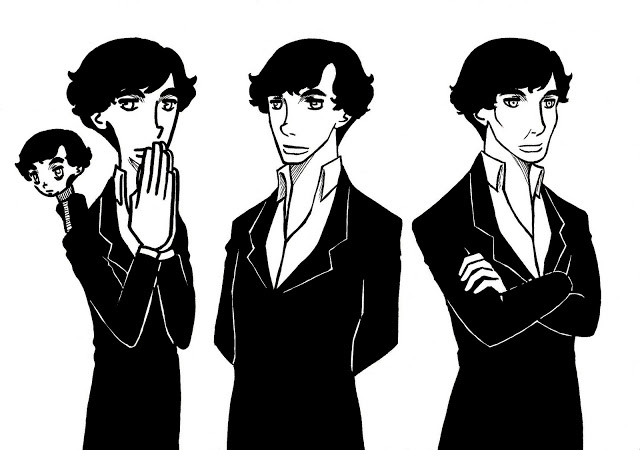 ぬりえページ: シャーロック (映画とテレビ番組) #153512 - 無料の印刷可能なぬりえページ