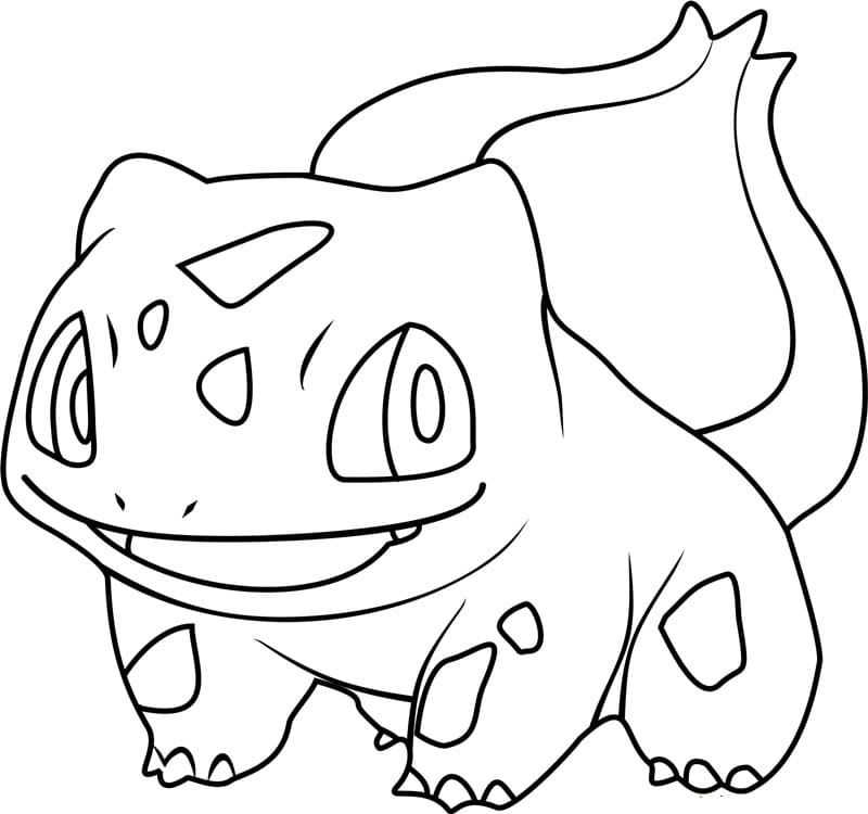 ぬりえページ: Bulbasaur (ビデオゲーム) #181444 - 無料の印刷可能なぬりえページ