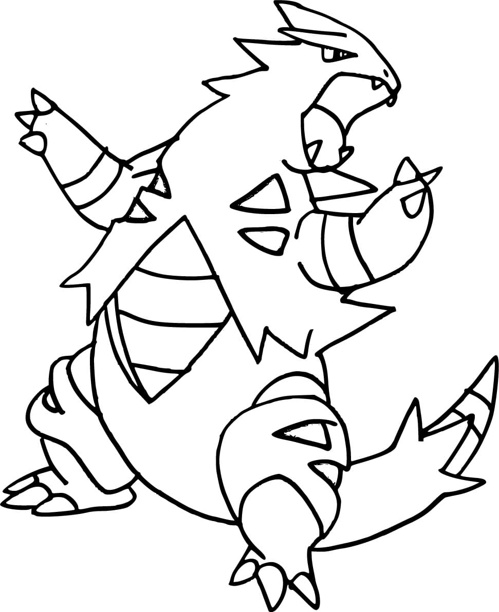 ぬりえページ: バンギラス (ビデオゲーム) #181607 - 無料の印刷可能なぬりえページ