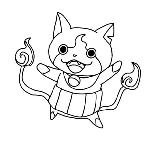 ぬりえページ: 妖怪ウォッチ (ビデオゲーム) #196857 - 無料の印刷可能なぬりえページ