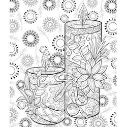 ぬりえページ: 大人のクリスマス (大人の塗り絵) #215665 - 無料の印刷可能なぬりえページ