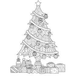 ぬりえページ: 大人のクリスマス (大人の塗り絵) #215671 - 無料の印刷可能なぬりえページ