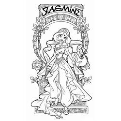 ぬりえページ: 大人のディズニー (大人の塗り絵) #200094 - 無料の印刷可能なぬりえページ