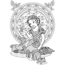 ぬりえページ: 大人のディズニー (大人の塗り絵) #200097 - 無料の印刷可能なぬりえページ