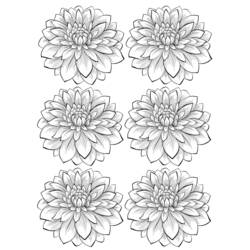 ぬりえページ: 大人の花 (大人の塗り絵) #215562 - 無料の印刷可能なぬりえページ