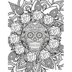 ぬりえページ: 大人のハロウィン (大人の塗り絵) #200251 - 無料の印刷可能なぬりえページ