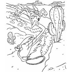 ぬりえページ: コヨーテ (動物) #4522 - 無料の印刷可能なぬりえページ