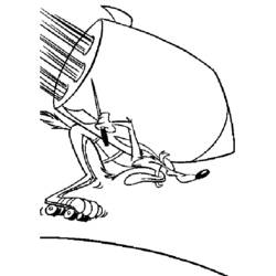 ぬりえページ: コヨーテ (動物) #4576 - 無料の印刷可能なぬりえページ