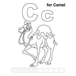 ぬりえページ: ヒトコブラクダ (動物) #6090 - 無料の印刷可能なぬりえページ