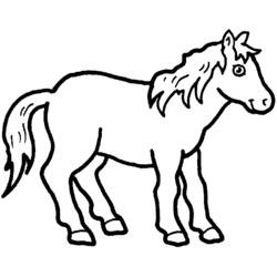 ぬりえ: 農場の動物 - 無料の印刷可能なぬりえページ