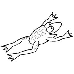 ぬりえページ: カエル (動物) #7722 - 無料の印刷可能なぬりえページ