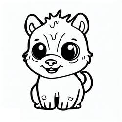 ぬりえページ: ハイエナ (動物) #186919 - 無料の印刷可能なぬりえページ