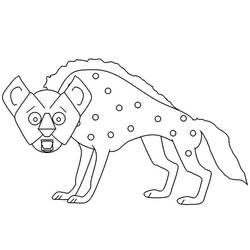 ぬりえページ: ハイエナ (動物) #186934 - 無料の印刷可能なぬりえページ