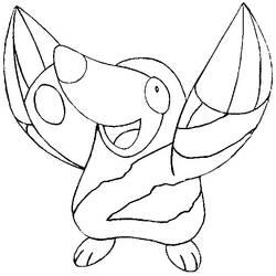 ぬりえページ: モグラ (動物) #19420 - 無料の印刷可能なぬりえページ