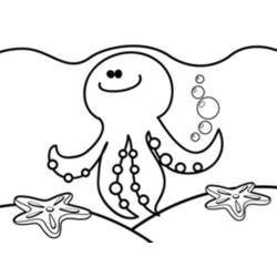 ぬりえページ: タコ (動物) #19097 - 無料の印刷可能なぬりえページ