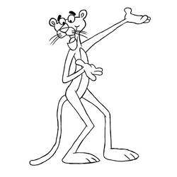 ぬりえページ: パンサー (動物) #15567 - 無料の印刷可能なぬりえページ