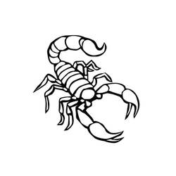 ぬりえページ: サソリ (動物) #209591 - 無料の印刷可能なぬりえページ