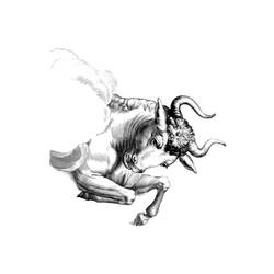 ぬりえページ: 牡牛座 (動物) #13808 - 無料の印刷可能なぬりえページ