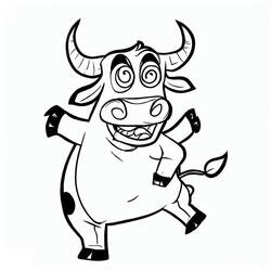 ぬりえページ: 牡牛座 (動物) #188584 - 無料の印刷可能なぬりえページ