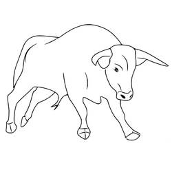 ぬりえページ: 牡牛座 (動物) #188612 - 無料の印刷可能なぬりえページ