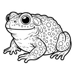 ぬりえページ: ヒキガエル (動物) #218483 - 無料の印刷可能なぬりえページ