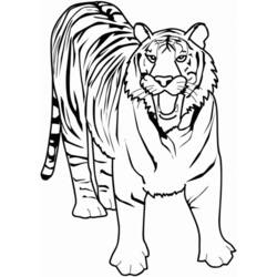 ぬりえページ: 野生/ジャングル動物 (動物) #21130 - 無料の印刷可能なぬりえページ