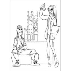 ぬりえページ: Big Hero 6 (アニメーション映画) #206687 - 無料の印刷可能なぬりえページ