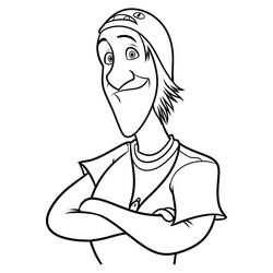 ぬりえページ: Big Hero 6 (アニメーション映画) #206688 - 無料の印刷可能なぬりえページ