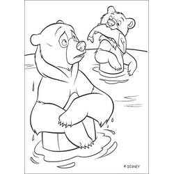 ぬりえページ: Brother Bear (アニメーション映画) #210087 - 無料の印刷可能なぬりえページ