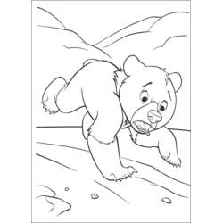 ぬりえページ: Brother Bear (アニメーション映画) #210100 - 無料の印刷可能なぬりえページ