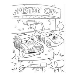 ぬりえページ: カーズ (アニメーション映画) #132556 - 無料の印刷可能なぬりえページ