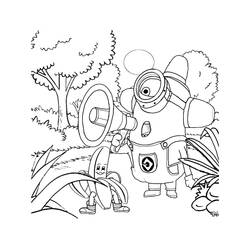 ぬりえページ: Despicable Me (アニメーション映画) #130419 - 無料の印刷可能なぬりえページ