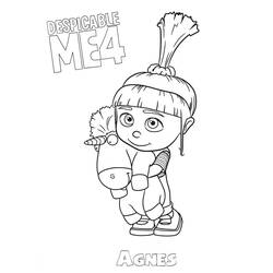 ぬりえページ: Despicable Me 4 (アニメーション映画) #216372 - 無料の印刷可能なぬりえページ