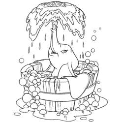 ぬりえページ: Dumbo (アニメーション映画) #170559 - 無料の印刷可能なぬりえページ