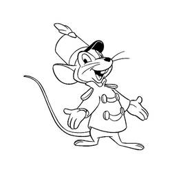 ぬりえ: Dumbo - 無料の印刷可能なぬりえページ