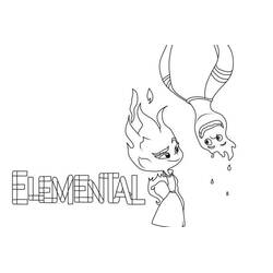 ぬりえページ: Elementary (アニメーション映画) #203856 - 無料の印刷可能なぬりえページ