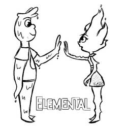 ぬりえページ: Elementary (アニメーション映画) #203865 - 無料の印刷可能なぬりえページ