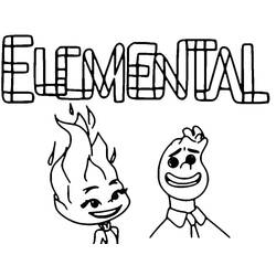 ぬりえページ: Elementary (アニメーション映画) #203870 - 無料の印刷可能なぬりえページ