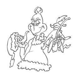 ぬりえページ: Grinch (アニメーション映画) #188377 - 無料の印刷可能なぬりえページ