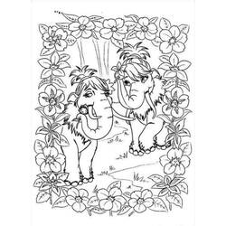 ぬりえページ: Ice Age (アニメーション映画) #71658 - 無料の印刷可能なぬりえページ